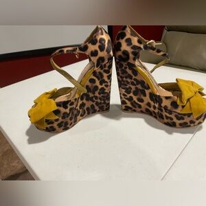 Cece Lamour wedges. Never worn. 6.5